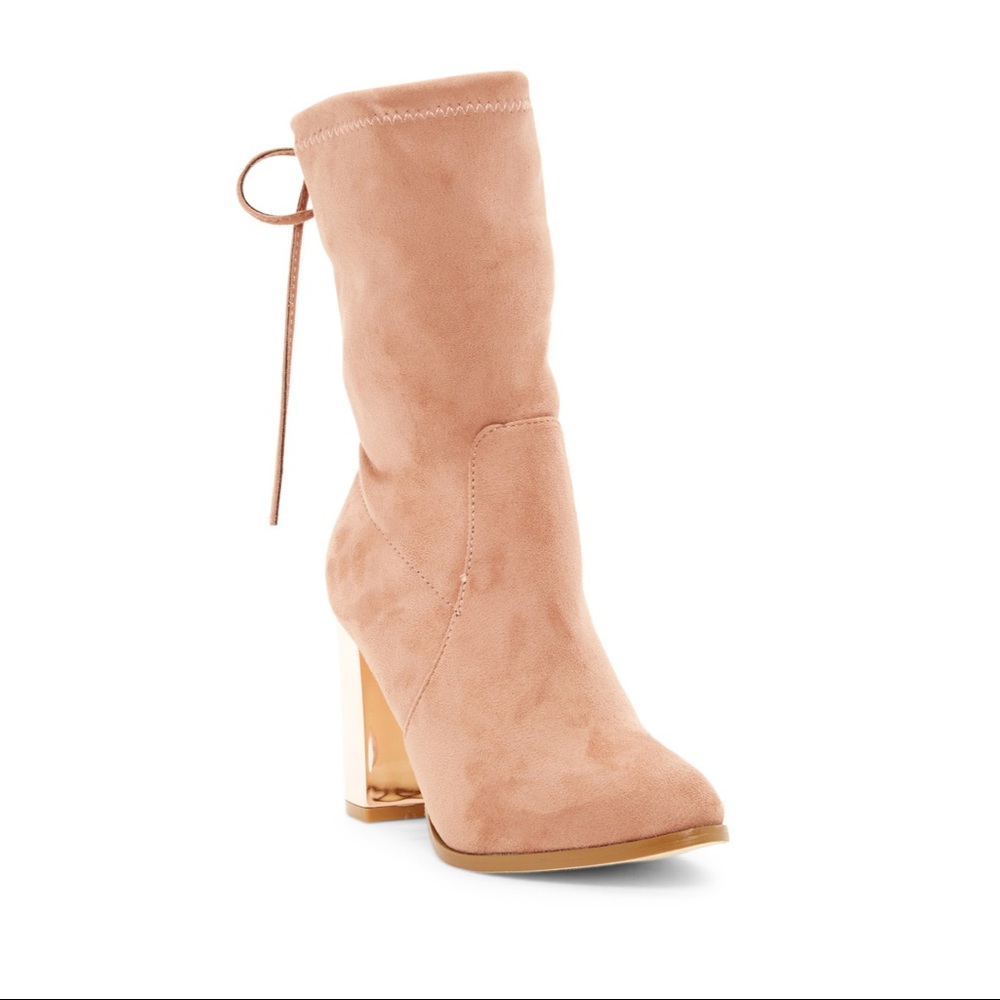 Catherine Malandrini Jorjanie Bootie in Blush 8.5